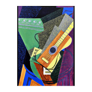 Gris - Guitar on a Table Acrylic Print