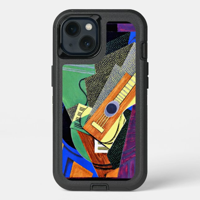 Gris - Guitar on a Table, Otterbox iPhone Case (Back)