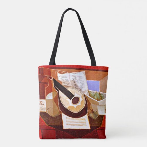 Gris _ Mandolin and Fruit Dish Tote Bag