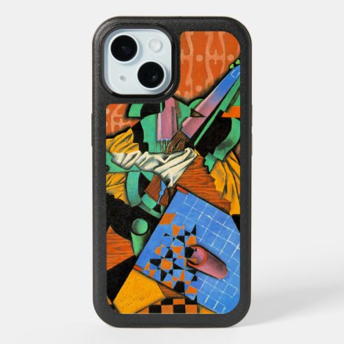 Gris _ Violin and Checkerboard iPhone 15 Case