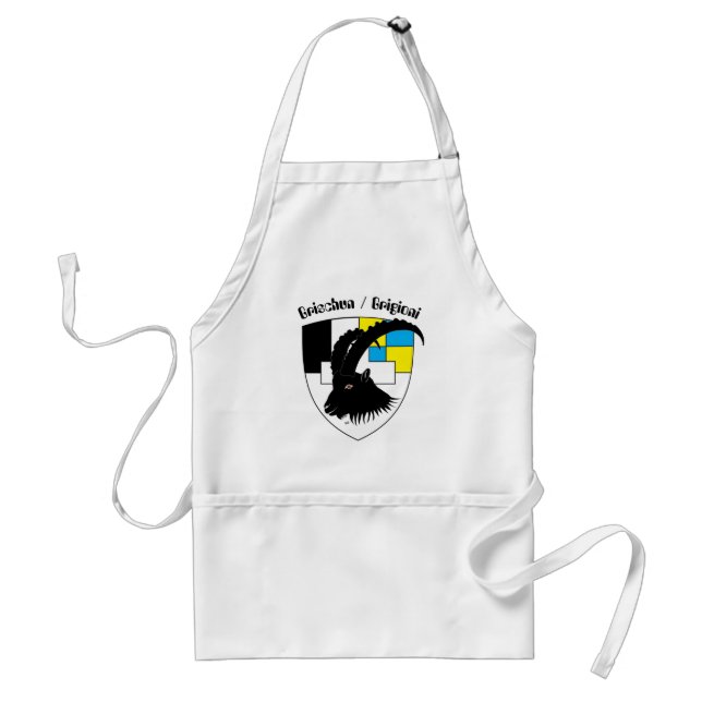 Grischun Svizra Schürze Adult Apron (Front)
