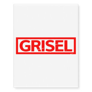 Grisel Stamp Temporary Tattoos