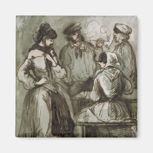 Grisettes and Workers Magnet (Front)