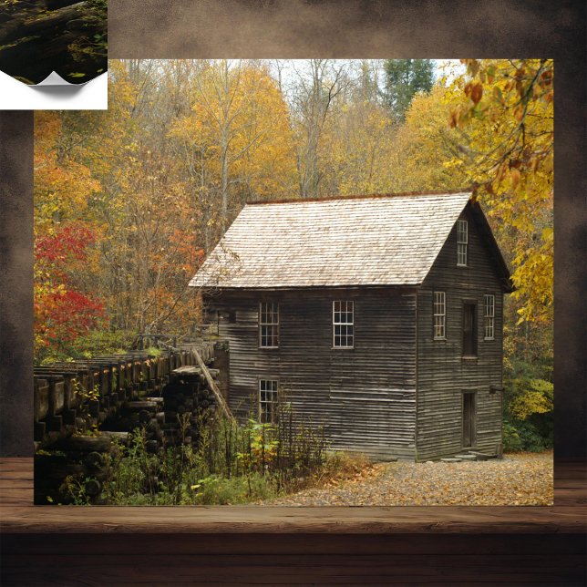 Grist Mill Smoky Mountains Poster (Creator Uploaded)