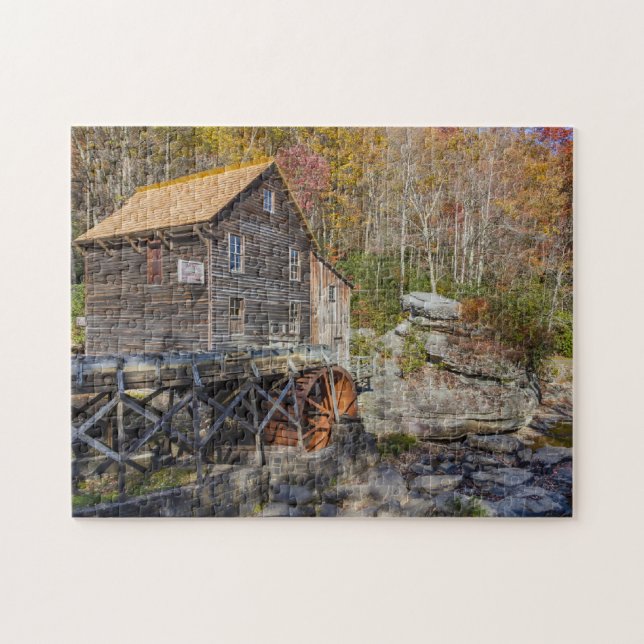Grist Mill Virginia. Jigsaw Puzzle (Horizontal)