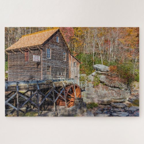 Grist Mill Virginia Jigsaw Puzzle