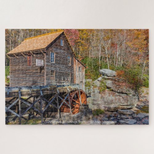 Grist Mills Virginia Jigsaw Puzzle