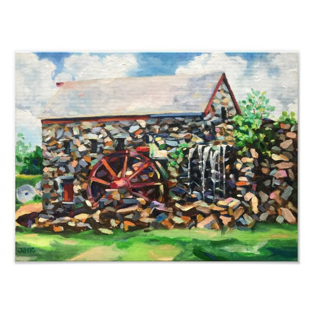 Gristmill Photo Print (Front)