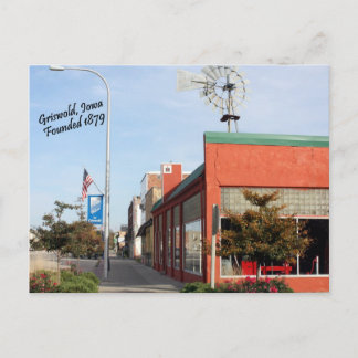 Griswold, Iowa Windmill Postcard