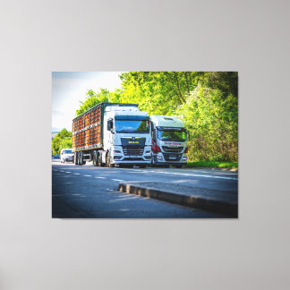 Grit and Growth on the A49 Canvas Print