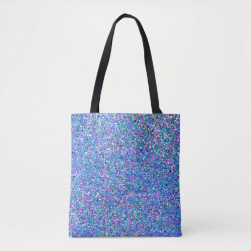 Grit Glitter Fashion Multicolor Painting 4 Tote Bag