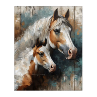 Grit & Grace acrylic print by Delaney Everlove