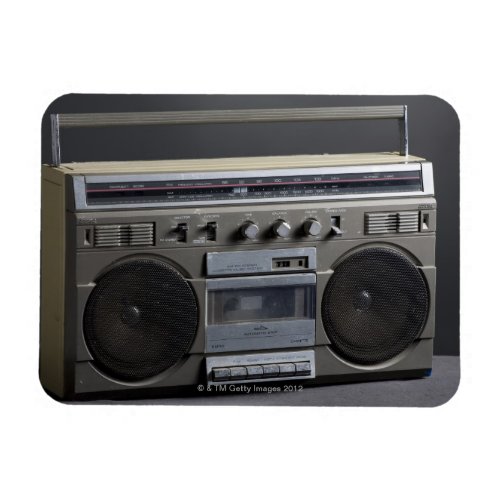 Gritty Boom Box Magnet