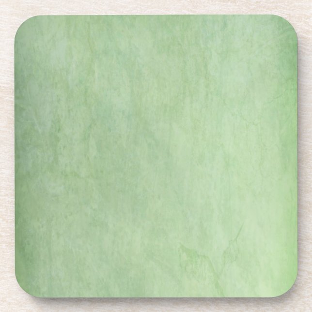 Gritty Green Drink Coaster (Front)