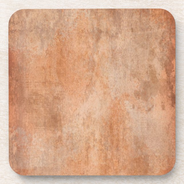 Gritty Orange Drink Coaster (Front)