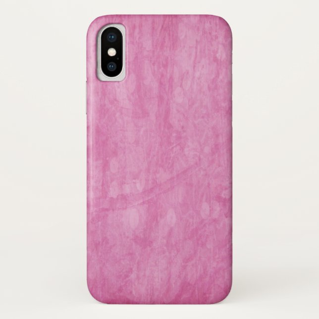 Gritty Pink Watercolor Case-Mate iPhone Case (Back)
