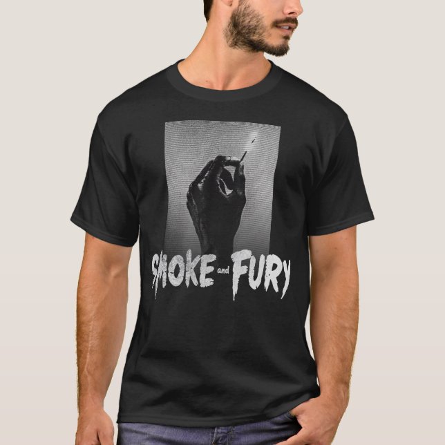 Gritty Rock Black Matchstick T-Shirt (Front)
