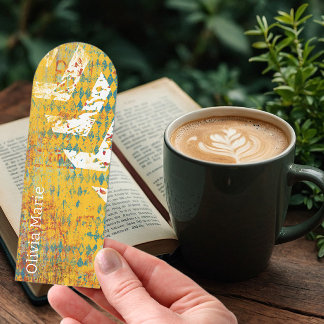 Gritty Street Art Grunge Custom Bookmark