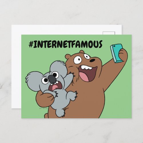 Grizz  Nom Nom _ InternetFamous Postcard