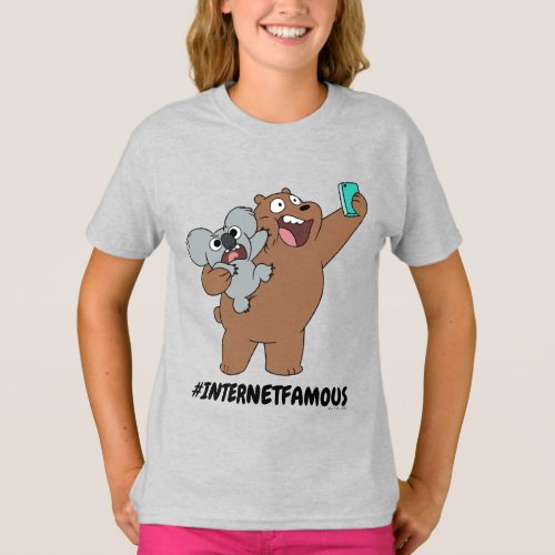 Grizz  Nom Nom _ InternetFamous T_Shirt