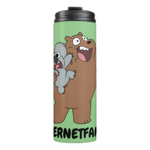 Grizz & Nom Nom - #InternetFamous Thermal Tumbler