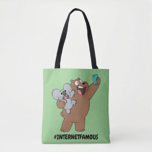 Grizz  Nom Nom _ InternetFamous Tote Bag
