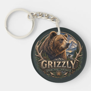 Grizzly – American Wild Keychain