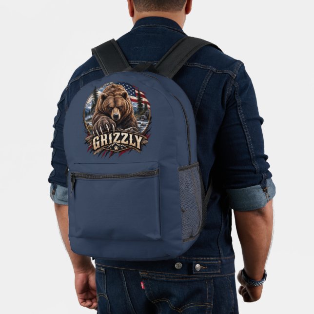 Grizzly – American Wild Printed Backpack (Insitu (Model))