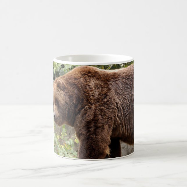 grizzly-bear-001 coffee mug (Center)
