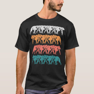 Grizzly Bear Animal Forest Animal Retro Bear T-Shirt