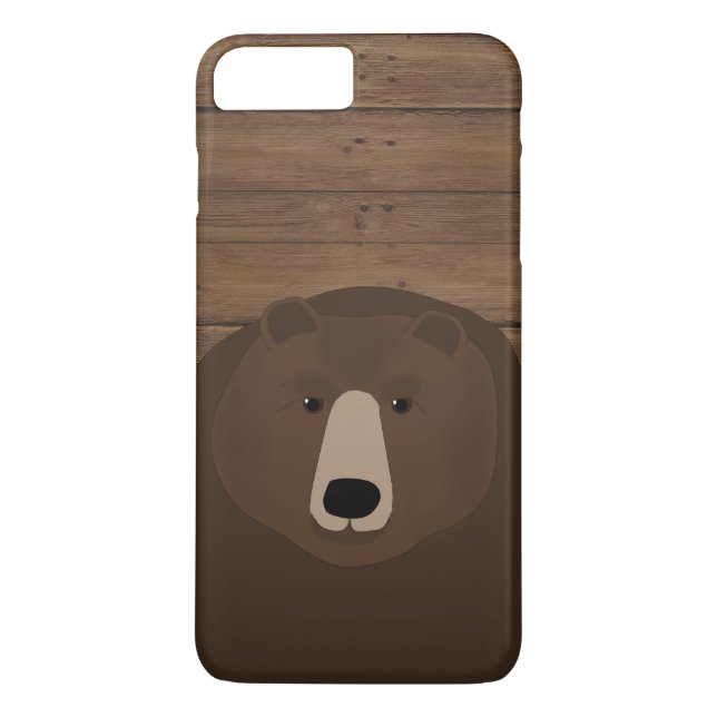 Grizzly Bear Apple iPhone 7 Plus, Case-Mate iPhone Case (Back)