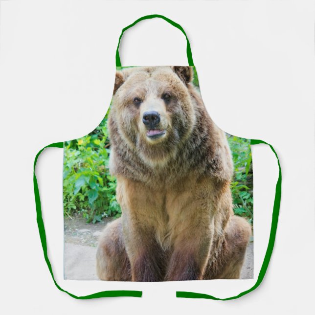 GRIZZLY BEAR APRON (Front)