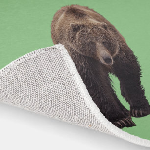 GRIZZLY BEAR AREA RUG