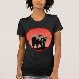 Grizzly Bear at Sunset - Original Wildlife Art T-Shirt
