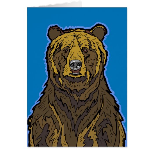 Grizzly Bear Cards (Front)