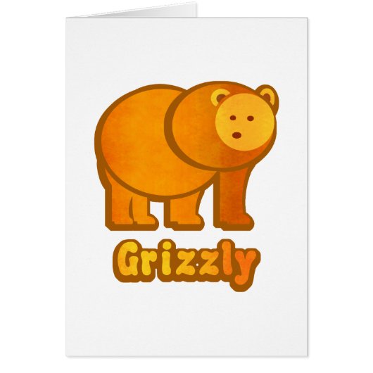 Grizzly Bear Cards (Front)