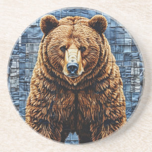 Grizzly bear coaster