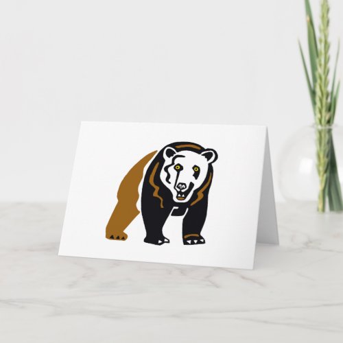 Grizzly BEAR _Conservation _ Wildlife _ Card