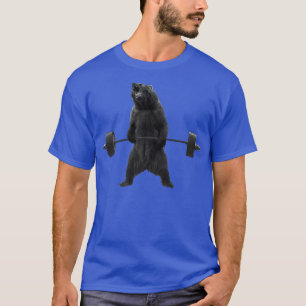 Grizzly Bear Deadlift Gym T-Shirt