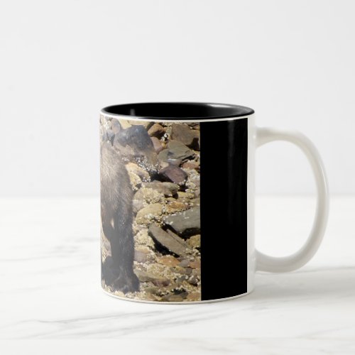 Grizzly Bear Gifts Two_Tone Coffee Mug