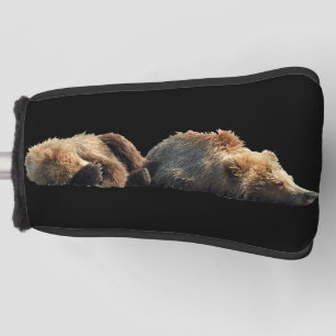 grizzly bear Golf Head Cover