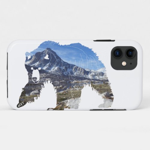 Grizzly Bear in the High Sierras Phone Case