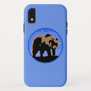 Grizzly Bear in Winter  - Original Wildlife Art iPhone XR Case