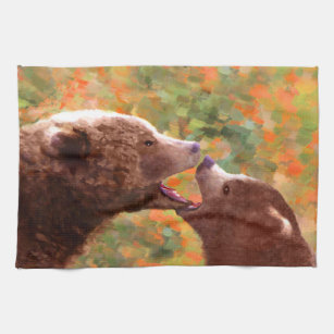 Grizzly Kitchen Towel