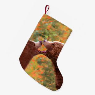 mama bear christmas stocking