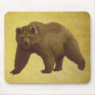 Grizzly Bear Mouse Pad
