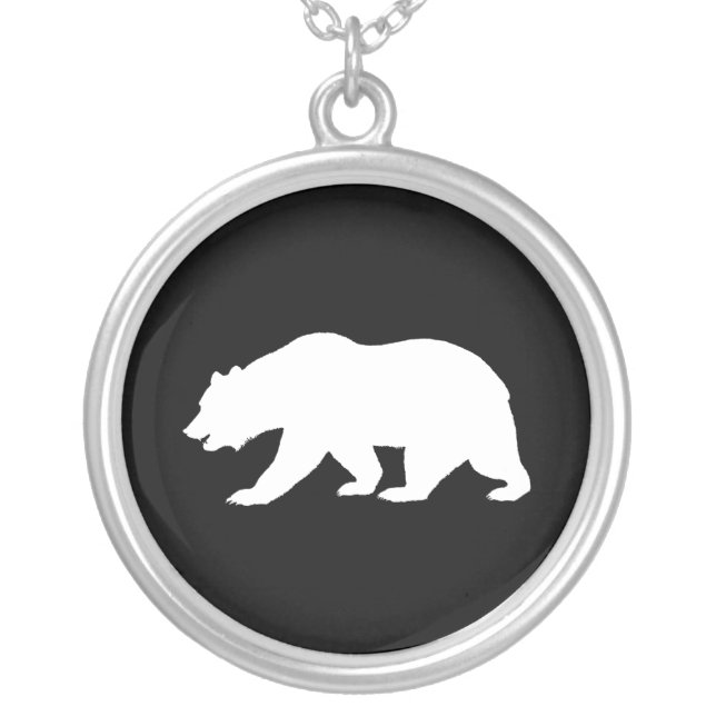 Grizzly Bear Necklace (Front)