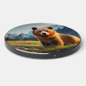 Grizzly Bear on mountainside   Wireless Charger (Front 2)