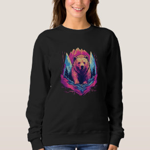 Grizzly Bear Outdoor Nature Alaska Hunting Hiking  Sweatshirt