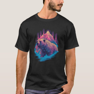 Grizzly Bear Outdoor Nature Alaska Hunting Hiking T-Shirt